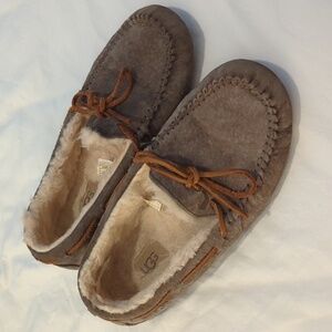 Gray Ugg Moccasins